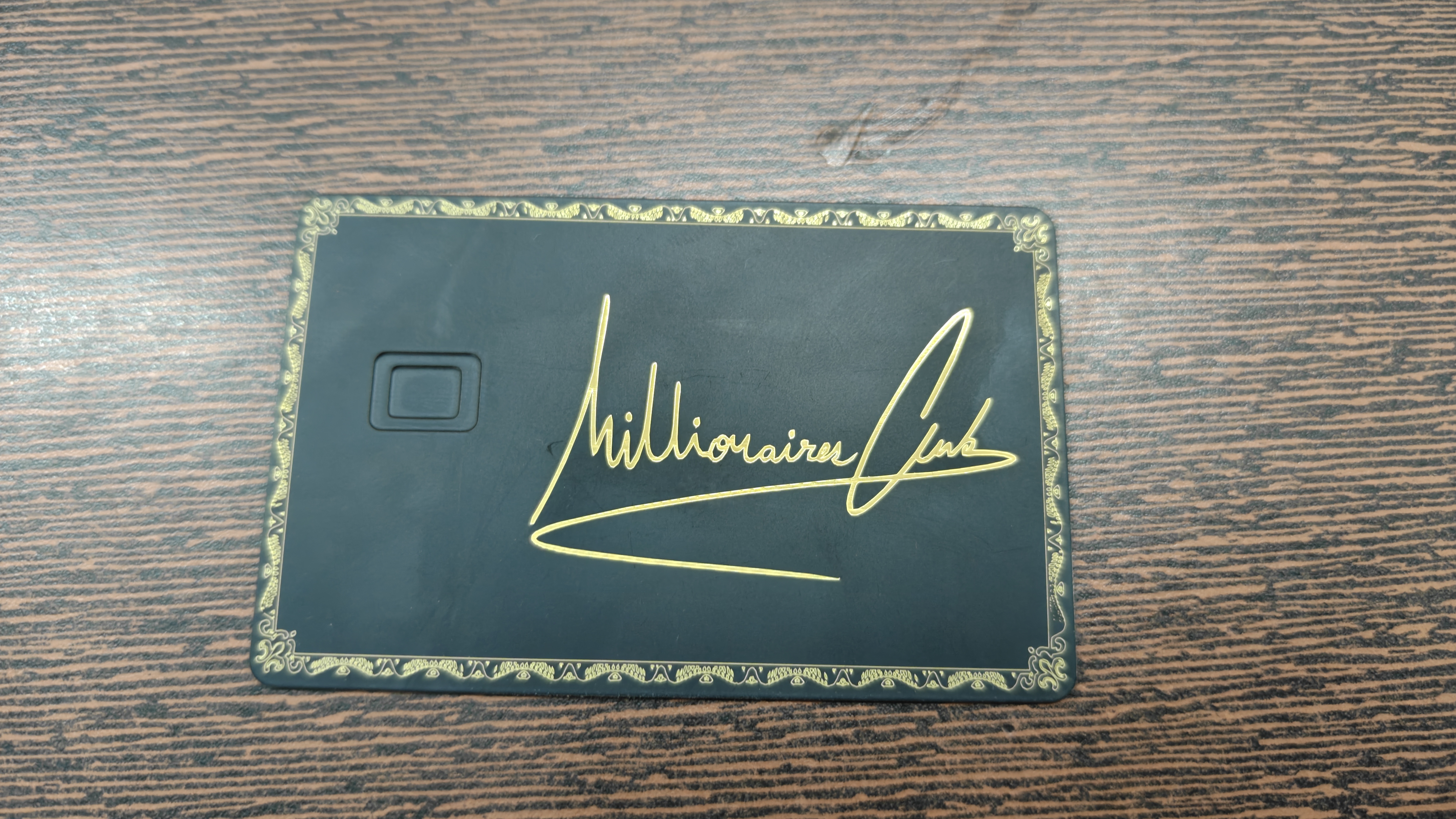 Real metal card design 8